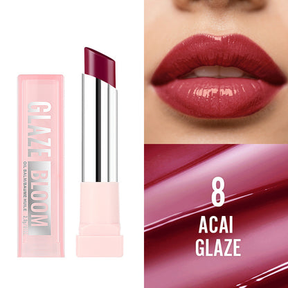 Glaze Bloom Lip Balm —— Juicy color. Cushion-soft moisture. Zero sticky gloss feeling.