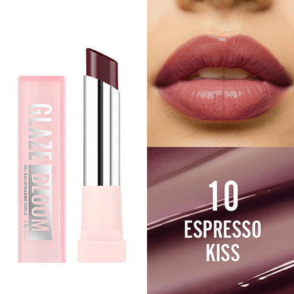 Glaze Bloom Lip Balm —— Juicy color. Cushion-soft moisture. Zero sticky gloss feeling.