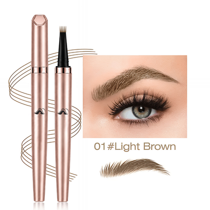 Long Lasting Waterproof Micro Fork Brow Pen