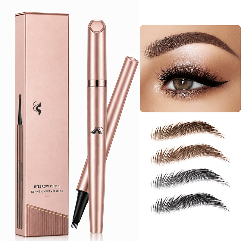 Long Lasting Waterproof Micro Fork Brow Pen