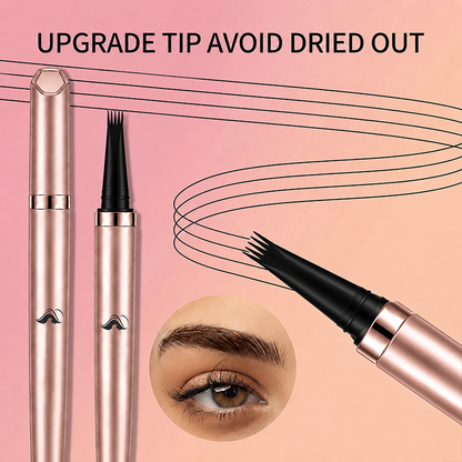 Long Lasting Waterproof Micro Fork Brow Pen