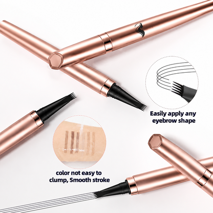 Long Lasting Waterproof Micro Fork Brow Pen